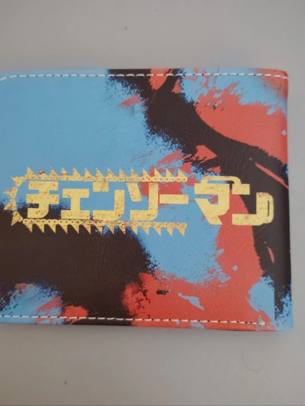 New chainsaw man csm anime manga leather wallet